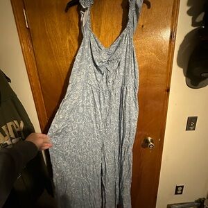 Blue Floral Torrid Romper